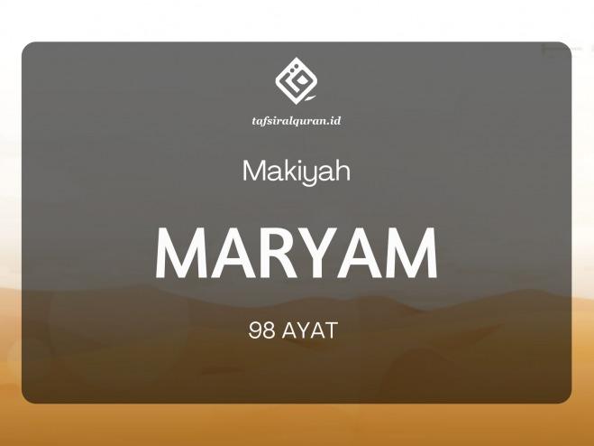 SURATU MARYAM