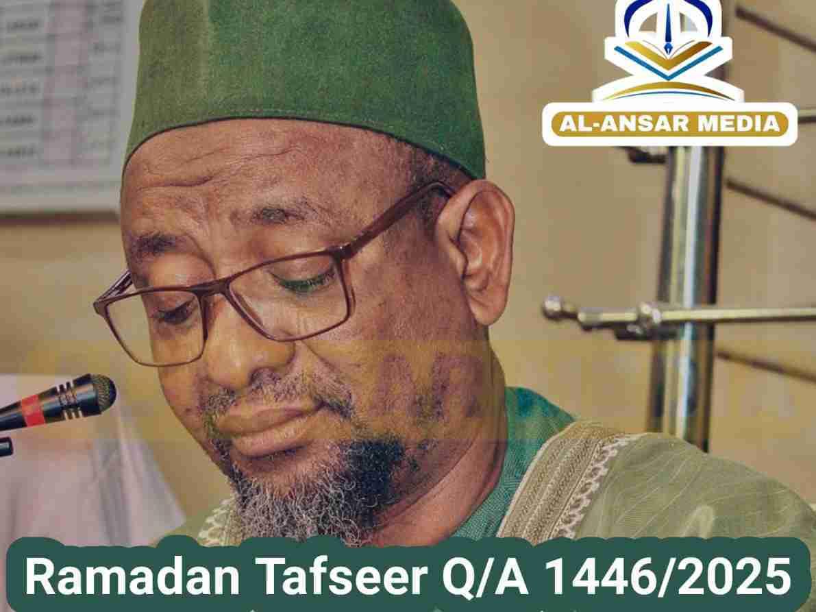 2025 RAMADAN TAFSEER Q AND A